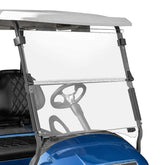 NOKINS 5MM Thick Golf Cart Windshield | Fits Club Car Precedent/Tempo 04-Up (Gas/Electric) | Clear, Anti-Impact, Easy-Install